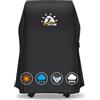 Zettum Copertura Barbecue da 76 cm, 7105 Copri in PU per BBQ a gas Weber Spirit 210, Oxford 600D Impermeabile Telo Esterno per Weber Spirit E-210 con vassoi laterali pieghevoli (76 x 66 x 109 cm)