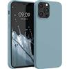 kwmobile Custodia Compatibile con Apple iPhone 12 Pro Max Cover - Back Case per Smartphone in Silicone TPU - Protezione Gommata - antique stone