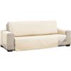 Martina Home Diamond Copridivano imbottito 2 Posti - Beige/Biancheria