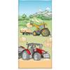 Herding Telo da Mare Trattore, 75 x 150 cm, 100% Cotone/Velour