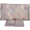Vallesusa Loira Completo Lenzuolo Matrimoniale, Beige (Mauve)