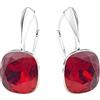 MŚ 1997 MENNICA ŚWIDNICKA Square 12 mm Stupendi orecchini con comoda chiusura realizzati in argento sterlina 925 regalo per la Festa della Mamma, compleanni, onomastici o anniversari (Siam)