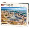 King Città del Vaticano Puzzle 2000 pezzi per adulti e bambini City Collection Roma, Italia