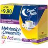 F&F Srl MELATONINA E CAMOMILLA ACT 30 BUSTINE SOLUBILI SENZA ZUCCHERI