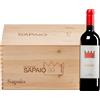 Podere Sapaio | Toscana Sapaio Rosso Toscana IGT 2020 (BIO) 6 bottiglie in cassetta di legno 4,5 l