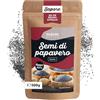 Monte Nativo Semi di Papavero Monte Nativo (500g) - Semi di Papavero per la Cucina - Perfetti per i Cracker - Papaveri - Poppy seeds