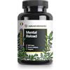 natural elements Mental Reload - 120 capsule - rigenerazione dal gaming - con vitamine B, ashwagandha, rhodiola rosea - vegano, alto dosaggio, senza additivi - prodotto e testato in laboratorio in Germania