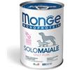 Monge Monoprotein SOLO Patè Grain Free 400 gr - Maiale Monoproteico crocchette cani Cibo Umido per Cani