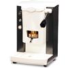 FABER COFFEE MACHINES | Modello Piccola Slot | Macchina caffe a cialde ese 44mm | Pressacialda in ottone regolabile (NERO | BIANCO)