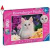 RAVENSBURGER PUZZLE RAVENSBURGER PUZZLE 100 PZ. XXL GATTINO GLITTER