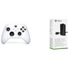 Microsoft Xbox Wireless Controller, Bianco Robot + Xbox Kit Play and Charge