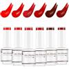 Nicedeco Kit Smalto Semipermanente Rosso Unghie Rosa Smalti Gel per Unghie Lampada UV LED Soak Off Nail Polish Normal Set 19, 6x8ML