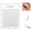 EMEDA 8D Estensioni ciglia volume M Curl 0,07mm 8-14mm mix Effetti eyeliner occhio di gatto styling occhi di volpe M L+ Estensioni ciglia a grappolo russo 8D Premade lash fans (8D 0.07-M curl-mix)
