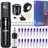 Mast Tattoo Fold2 Pro Wireless Tattoo Pistola Rotary Pen Machine, Powerful Motor by Mcore, Smart Display, 7 Strokes Length for Pro Artists (kit)