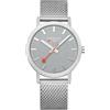 Mondaine Orologio Analogico al Quarzo Uomo con Cinturino in Acciaio Inossidabile A6603036080SBJ