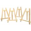JZK 4 Cavalletto segnaposto mini cavalletti piccoli legno supporto pittura lavagnetta A3 A4 A5 A6 segnatavolo cavalletto segna posto foto per matrimonio battesimo compleanno