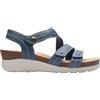 Clarks Calenne Clara, Sandali con zeppa Donna, Blue Combi, 36 EU