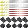 WMYCONGCONG 5 set da 2,3 mm, 8 pin, connettore elettrico impermeabile e presa per uso automobilistico