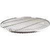 Grillrost.com Das Original Griglia per Barbecue Rotonda - 70 cm in Acciaio Inox - Prodotto Artigianale - Made in Germany con 3 Ganci di Sospensione