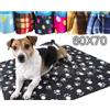 OISE ART STORE Trade Shop - Coperta Paw in Pile Copri Divano O Coprisedile per Cani E Gatti Medio 60 X 75 Cm
