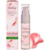 ClaRose Crema contorno occhi antietà all'acido ialuronico con olio essenziale di rosa 100% naturale; 30 ml