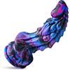 Umania Fallo realistico da 22 cm, fallo anale, ventosa spessa e potente, gioco a mani libere, plug anale in silicone mostruoso, massaggiatore prostatico, gioco anale vaginale per donne