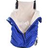 RUNQIN OUTDOOR Coperta Gambe per Sedia a Rotelle Termica Antivento, Sacco per Sedia a Rotelle Invernale Coprigambe per Utenti Adulti, Coperta Universale in Peluche Ispessita per Persone su Sedia a Rotelle