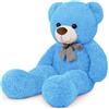 Yeqivo Orso Peluche Gigante XXL Orsacchiotto Orsetto di Peluche (blu)