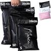 EMBALLAX - 60 Buste per Spedizioni Vinted - Taglia S/M/L- NON TRANSPARENTI/ULTRA-RESISTENTI - Sacchetti Spedizione in Plastica - Pochette per Spedizioni Postali - Scatola Grazie/Merci