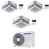 Samsung CONDIZIONATORE SAMSUNG CASSETTA A 4 VIE MINI WINDFREE 9000+9000+9000 BTU INVERTER AJ052TXJ3KG A+++ R32