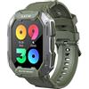 AMZSA Smartwatch Orologio Fitness da Uomo Donna Touch da 1,71 Pollici con Cardiofrequenzimetro, Impermeabile IP68, con 24 Modalità di Orologio Sportive Tracker multisport Compatibili per Android iOS
