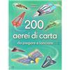 200 aerei di carta