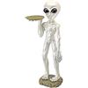 Design Toscano CL5304 Scultura Roswell, il Maggiordomo Alieno, Multicolore
