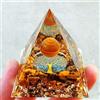 AIBAOBAO Piramide Cristalloterapia Pietre e Cristalli con Sfera Ametista Pietre Chakra Cristallo Dell'Albero Della Vita L'Energia Positiva Chakra Healing Meditazione Yoga, Decorazioni Casa