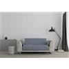 Italian Bed Linen COMFORT copridivano antiscivolo made in Italy, Blu Scuro, 2 Posti Maxi