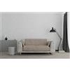 Italian Bed Linen COMFORT copridivano antiscivolo made in Italy, Marrone, 2 Posti