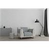 Italian Bed Linen COMFORT copridivano antiscivolo made in Italy, Grigio Scuro, 1 Posto
