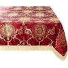 Violet Linen Viola tovaglia di Lino, Qualsiasi, Qualsiasi, Burgundy, 60 x 120