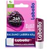 Labello Blackberry Shine Burrocacao Labbra 4.8 g, Balsamo Labbra Colorato All'Aroma Di More, Lip Balm Idratante 24H Con Ingredienti Naturali E Pigmenti Colorati