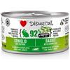 Generico Disugual Vegetable Umido Cane Cani Dog Gusto Coniglio Con Zucchine. 12 LATTINE DA 150g CADAUNO