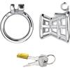 MKGMYGZ Chastity Cage Uomo, Cock Cage Pene Gabbia Uomo Dark Lock Design, Buon Occultamento, Coppie Bondage SM Sex Toys I (50mm/1.97in)