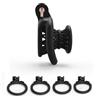 MKGMYGZ Chastity Cage Uomo Gabbia Pene Sissy Cintura Di Castità Maschile Cock Cage Erotitici Sexy Per Coppie (Black)