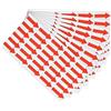 PATIKIL Etichette Adesive Piccole Freccia 30x12mm Rosso 180Pz | Etichetta Adesiva, Codice Colore, Gas Flusso Direzione Ispezione Difetto Marcatura