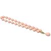 DodiGioielli.it DodiGioielli Collana Girocollo Donna con Palline e Goccia Pendente in Pasta di Corallo Rosa Chiaro - Chiusura in Argento 925 Placcato Oro - Handmade Made in Italy - Anallergica