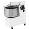 Prismafood Impastatrice a Spirale IBT602V-H2O con Testa e Vasca Fissa - Impasti ad Alta Idratazione - Capacità lt 60