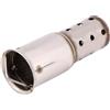Broco DB Killer Scarico Moto, Inserto Silenziatore Riduttore Rumore 51mm Acciaio Inox Universale Rimovibile per Scarichi