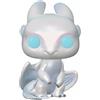 FUNKO POP MOVIES DRAGON TRAINER 3 LIGHT FURY 687 VINYL FIGURE NEW! NUOVO