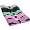 flintronic Elastici Fitness, Set di 3 Bande Elastiche Fitness, Bande di Resistenza Fitness con 3 Livelli di Resistenza, Fasce Elastiche Fitness, Bande Elastiche Fitness per Crossfit, Yoga, Pilates