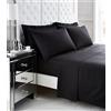 GC GAVENO CAVAILIA Gaveno cavalia 200 Count Federa, Cotone, Black, Pillow Cases