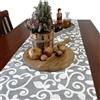 NOVUM SELECTION runner da tavola tovaglietta cotone centro tavola fiore runner per tavolo elegante tovagliette stoffa decorazioni tavoli runner tavola moderno sottopiatti tovaglia piccola salotto runner shabby chic